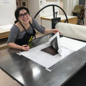 Jessie Balletta in the APW studio March 2019