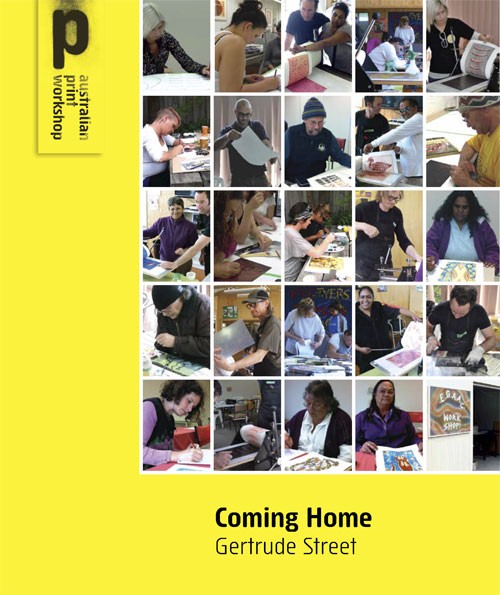 Image of the printed brochure for the Coming Home project